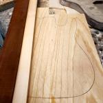 Start of a bass for Tom Hamilton of Aerosmith