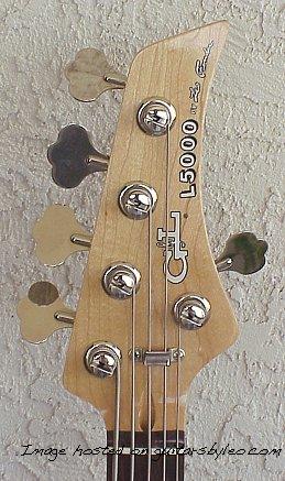 Brad W. Traweek's 1990 L-5000 - headstock closeup