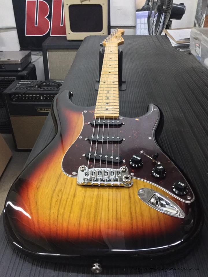 Legacy in 3-Tone SB Nitro over Swamp Ash