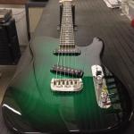 ASAT Special in Greenburst over swamp ash with guard delete