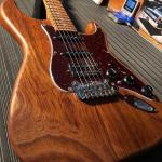 G&L Custom Shop Legacy HSS. Roasted Ash body.3A Roasted Flame Maple neck-1