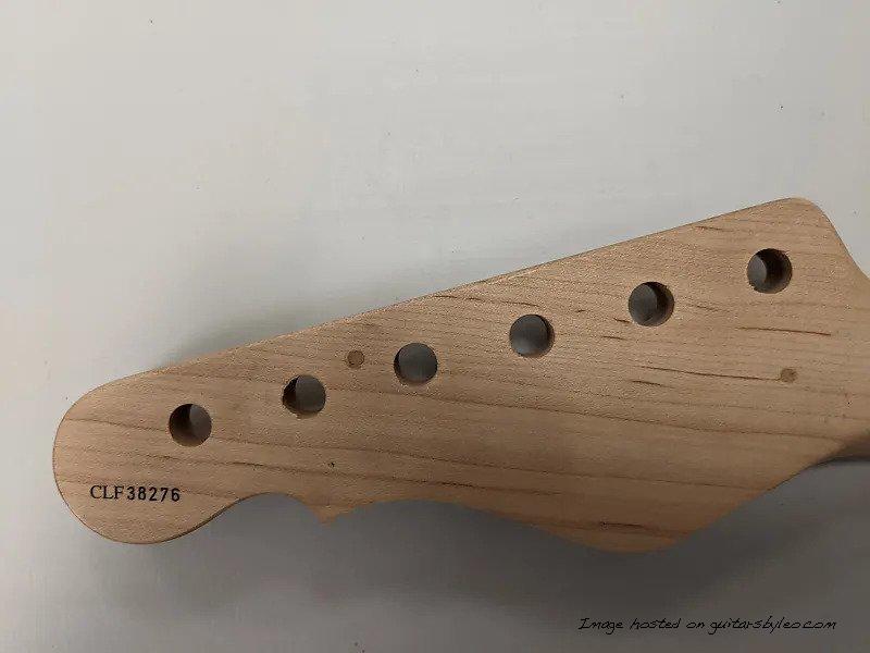 Headstock Serial Number