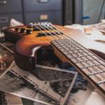 G&L Custom Shop JB•5 in Old School Tobacco Sunburst Frost-2