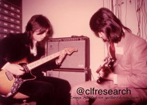 1978 photo of visitors in Leo's lab