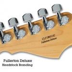 Fullerton Deluxe Headstock Branding