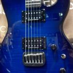 Superhawk Deluxe Jerry Cantrell Signature model in Blueburst finish