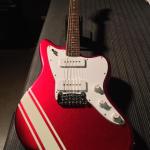 Special Production Run Doheny in Candy Apple Red with G&L Custom Competition Stripes