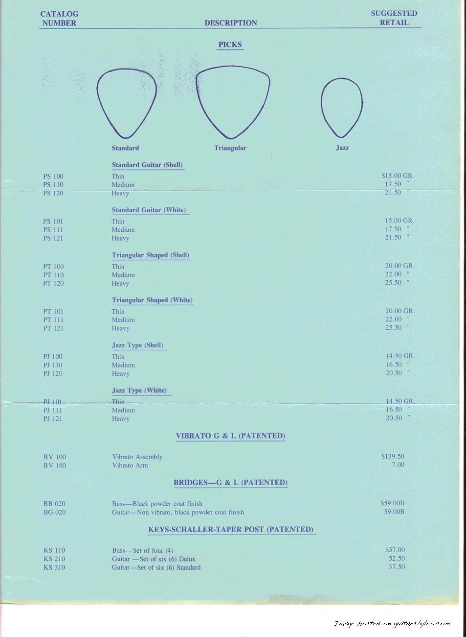 1-1-82 G&L Price List page 3