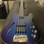 ASAT Bass SH in Blueburst Frost