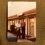 Leo Fender in front of the CLF Research factory