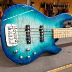 CS MJ5 in Aqua Burst over Quilted Maple