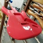 G&L Custom Shop Legacy in Fullerton Red