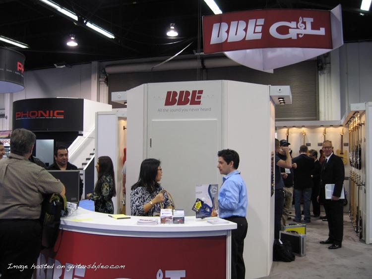 Front of BBE/G&L Booth