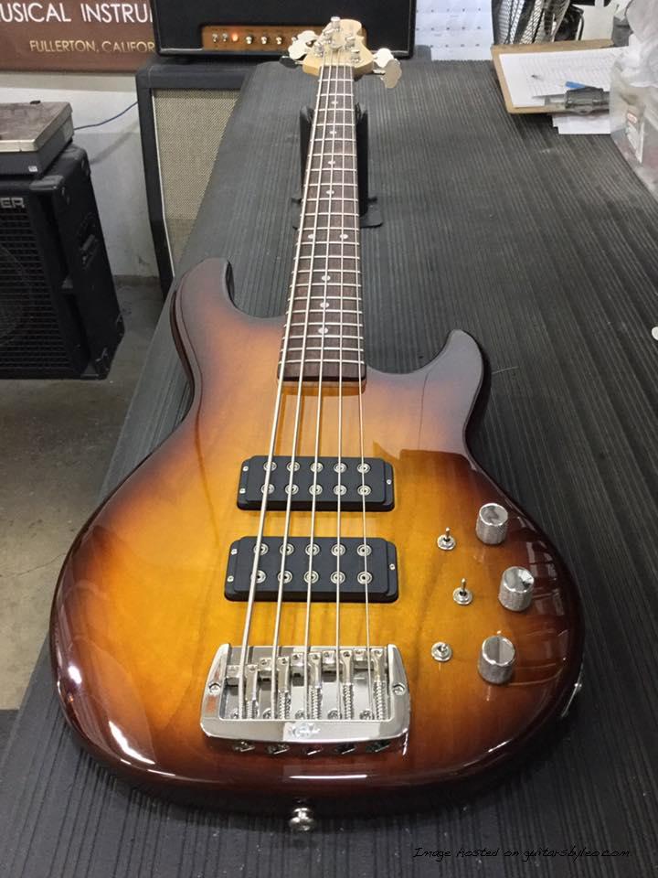 L-2500 in Old School Tobacco Sunburst over empress Chechen fretboard