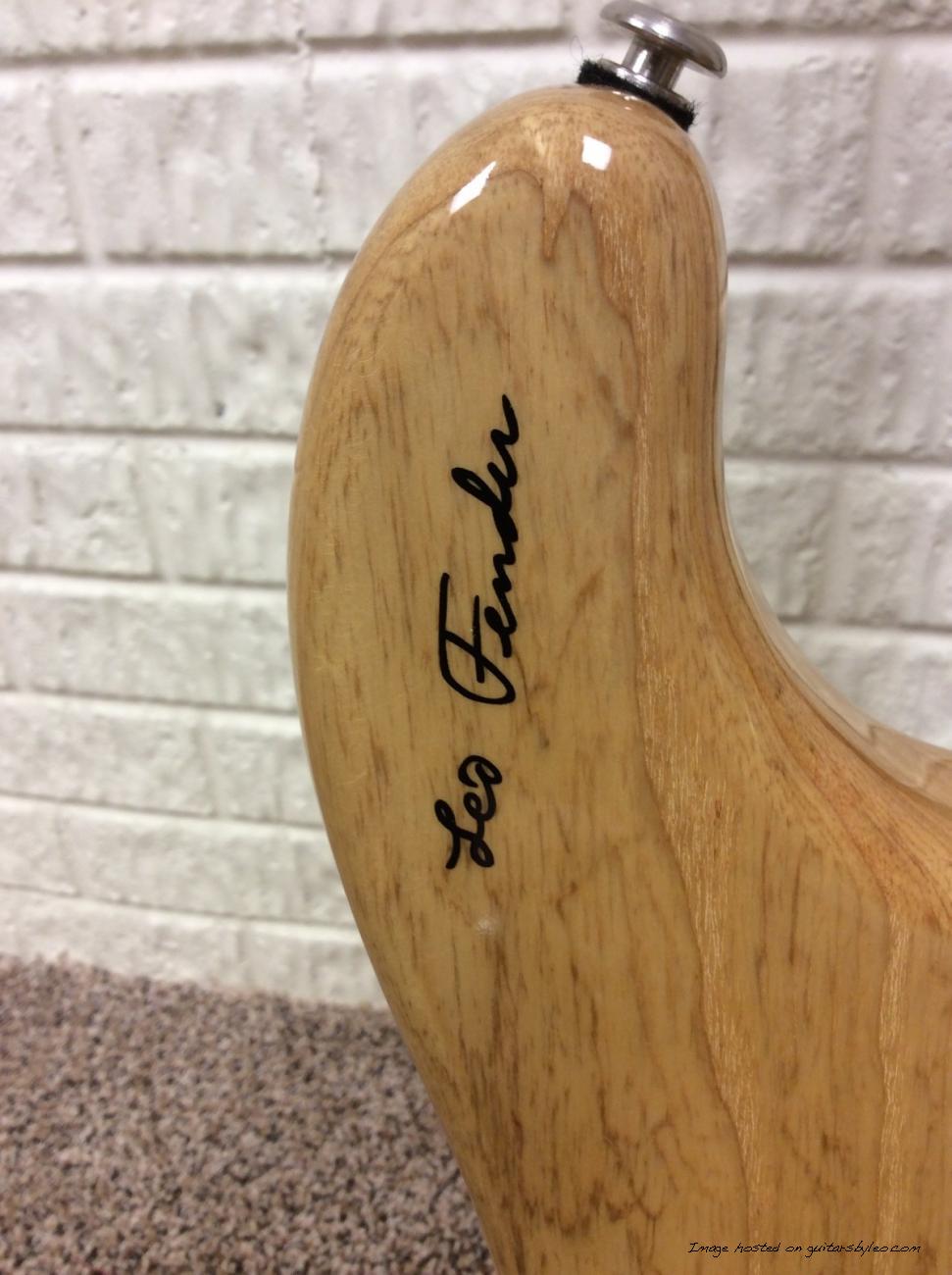 S500 Leo Fender Signature on front