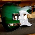 CS ASAT Classic Bluesboy in Greenburst