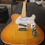 AC BB in Honeyburst on swamp ash top binding