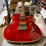 Tribute Series ASAT Deluxe in Trans Red