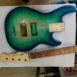 Custom Shop L-2000 in Dragonskin Blue body and neck