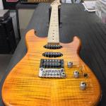 Legacy HSS RMC in Honeyburst over flame maple on swamp ash