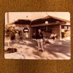 December 1978 - Leo in front of Jolly Roger restaurant in Fullerton