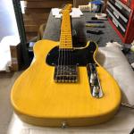 Tribute Series ASAT Classic in Butterscotch Blonde over swamp ash