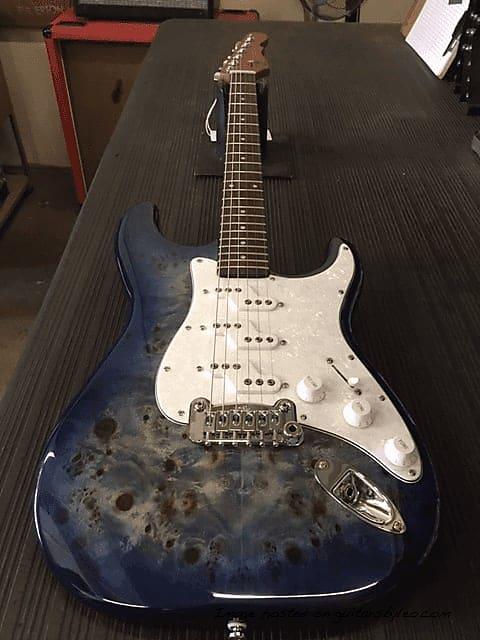 G&L Tribute Comanche Aqua Burst