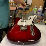 G&L Tribute Series ASAT Classic Bluesboy Semi-Hollow in Redburst