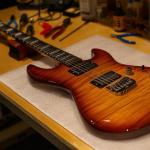 Custom Shop Skyhawk HH RMC in Old School Tobacco Sunburst over a 3A Flame Maple top4