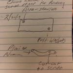 design he has for perfectly positioning the Espada preamp standoff to the control plate-1