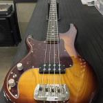  lefty Kiloton in Old School Tobacco Sunburst over swamp ash