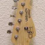 Brad W. Traweek's 1994 Legacy Classic Prototype headstock closeup