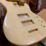  Found a 2009 aged nitro blonde swamp ash L-2000 body