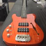 Lefty ASAT Bass SH in Clear Orange over Swamp Ash