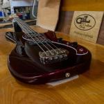 Custom Shop Fallout 2 Short Scale bass in Ruby Red Metallic over Alder-1