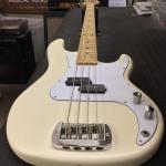 LB-100 in Vintage White Frost over swamp ash