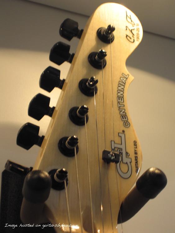 Headstock of CLF Centennial ASAT