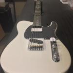 ASAT Classic Bluesboy in Pearl White