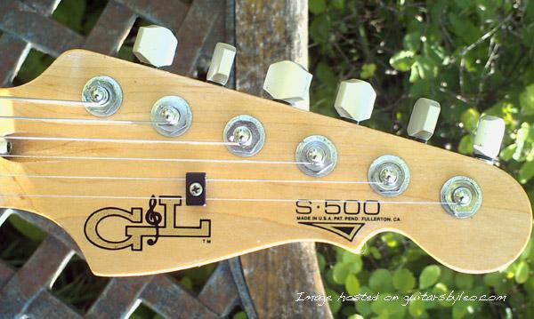 S-500 Headstock (1991)