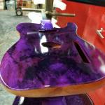 CS ASAT Classic in Purple Trans over Buckeye Burl