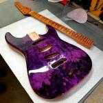 Legacy RMC in purple trans over Buckeye Burl