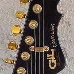 Brad W. Traweek's 1983 Cavalier headstock closeup