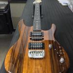 Invader Plus in Honey over Black Limba on swamp ash