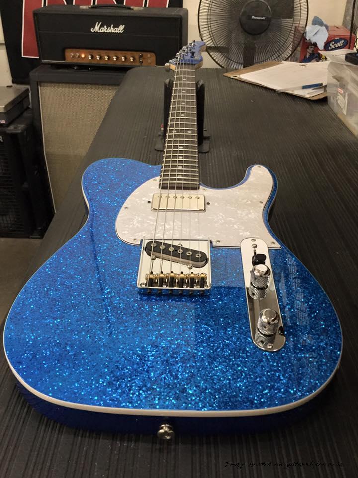 ACBB in Blue Metal Flake