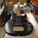 G&L Tribute Series SB-2 in Black Frost