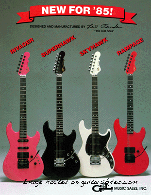 1985 SuperStrats Ad Slick