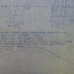 Closeup of the blueprint description. (photo by Dean Coy)