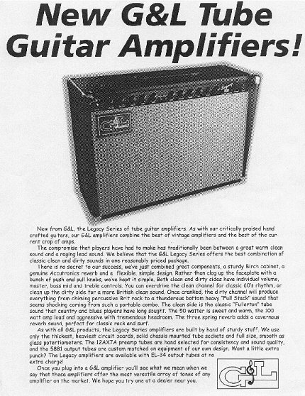 199? Amplifier Promo Ad Slick