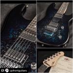 Custom Shop Invader, Sapphire Marble with Floyd Rose locking vibrato