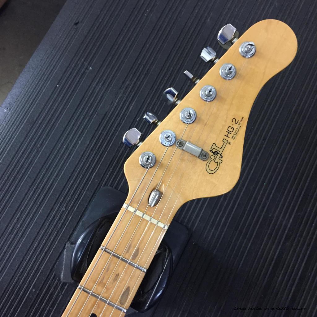 G&L HG-2 headstock